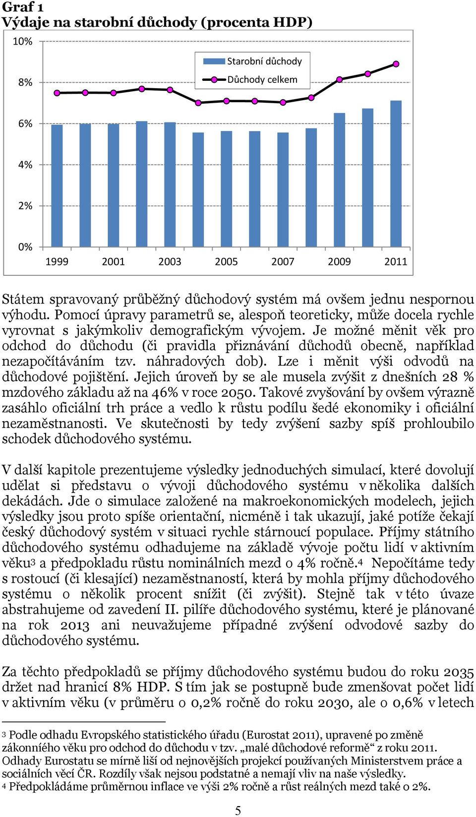 Je možné měnit věk pro odchod do důchodu (či pravidla přiznávání důchodů obecně, například nezapočítáváním tzv. náhradových dob). Lze i měnit výši odvodů na důchodové pojištění.