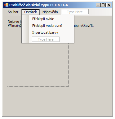 UTB ve Zlíně, Fakulta aplikované informatiky, 2009 47 7 PROGRAM 7.1 Windows Forms aplikace Dále byla vytvořena aplikace, která využívá knihovny, jejíž popis je uveden výše.