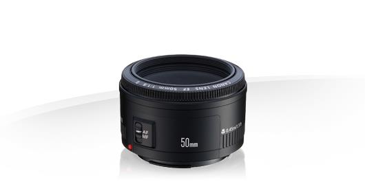 Obr. 16: Objektiv Canon EF 50mm f/1.8 II [Zdroj: http://www.canon.cz/for_home/product_finder/cameras/ef_lenses /EF_50mm_f1.8_II] V této podkapitole čerpáno z [5]. 5.2.