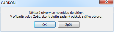 Nové, přesnější výzvy příkazů Otvory Skladba podlah Schodiště Řezy schodištěm, střechou Izolace Příklad nové výzvy pro schodiště Otvory, okna, dveře Zpřístupnění pole pro zadání vzdálenosti mezi více