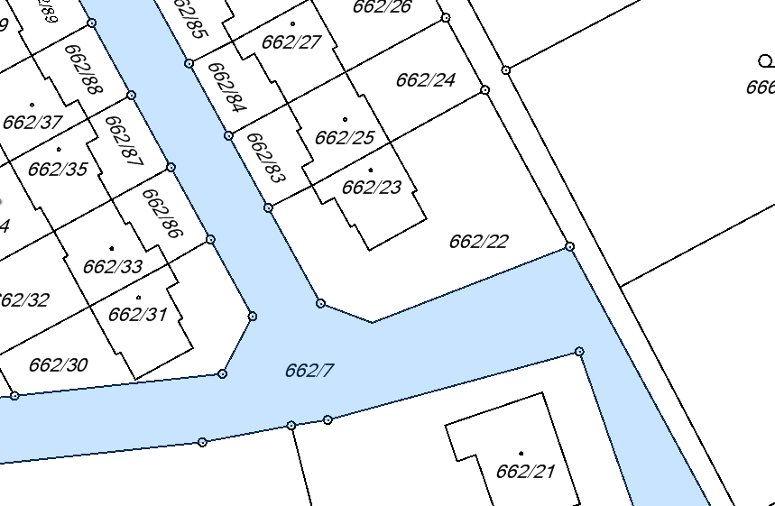 32 DSO Znojmo Nový Šaldorf - Sedlešovice Parcelní číslo 662/7 Jelínek