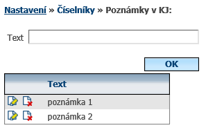 Zadání nového účelu se provádí ikonou Nový záznam. V nově otevřeném okně je pak možné provést zadání názvů účelů jízdy. A to v požadovaném jazyce nebo jazycích.