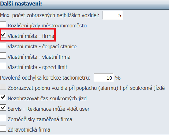 Pro následnou analýzu slouží statistika Návštěva firmy.