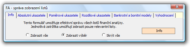 Vlastní návrhy řešení, přínos návrhů řešení Jak již bylo zmíněno v předchozím textu, aplikace nabízí tzv.