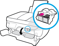 Problémy s inkoustovými kazetami Odstraňování potíží s tiskovými kazetami Pokud dojde k chybě po vložení inkoustové kazety nebo když vás o problému s kazetou informuje zpráva, zkuste inkoustové