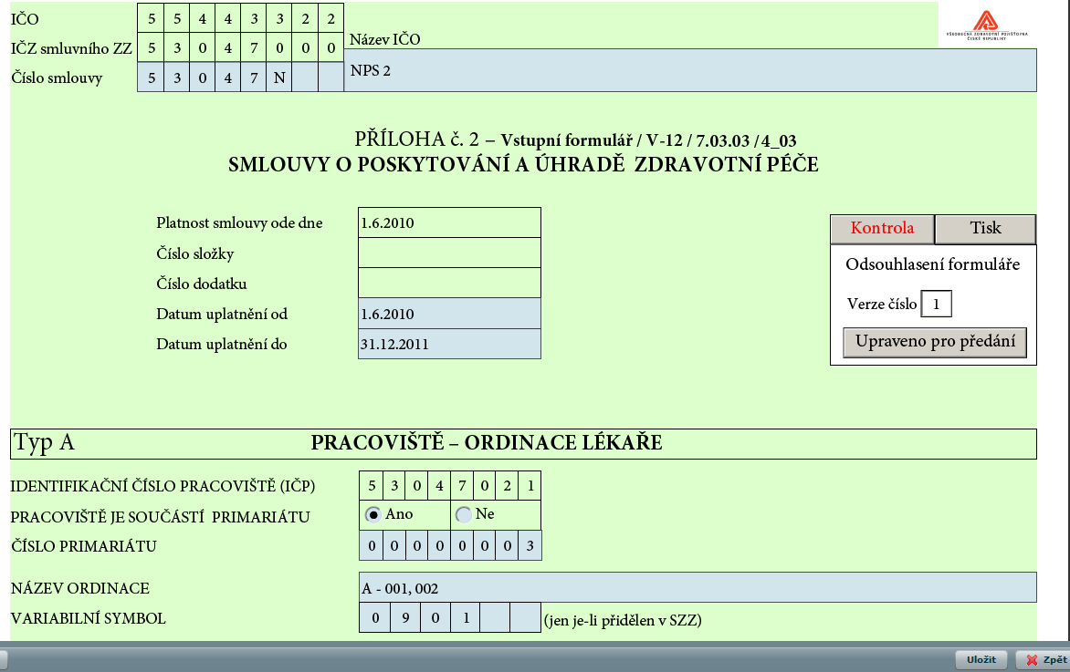 1.4.1.1.4 Soubory V této záložce lze přidávat k úkolu jakékoliv soubory. Stiskem tlačítko Přidat soubor přidá uživatel do této záložky vybraný soubor. 1.4.1.2 Otevření souboru Kliknutím na ikonu v bazénku Vyplnit přílohu se zobrazí soubor s uloženými daty.