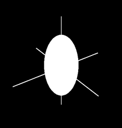 progresivní čočky Bifokální čočka (vlevo) může vzniknout složením dvou sférických předních ploch větší poloměr křivosti r D horní části odpovídá menší mohutnosti a představuje díl do dálky, menší