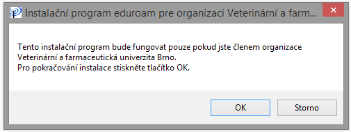 Spusťte stažený instalátor. Klikněte na Další.