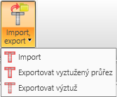 Uživatelská příručka IDEA Beam 144 10.4.7 Mazání výztuže K mazání výztuže slouží příkazy sdružené ve skupině Smazat na kartě Výztuž: Výběr smaže vybranou vrstvu nebo vložku výztuže.