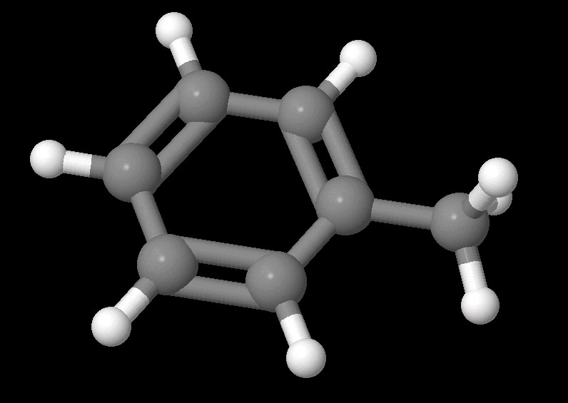 Příklady - toluen C-H C-H Stretch for sp2 C-H occurs at values greater than 3000 cm-1. Out-of-plane (oop) bending occurs at 900-690 cm-1.