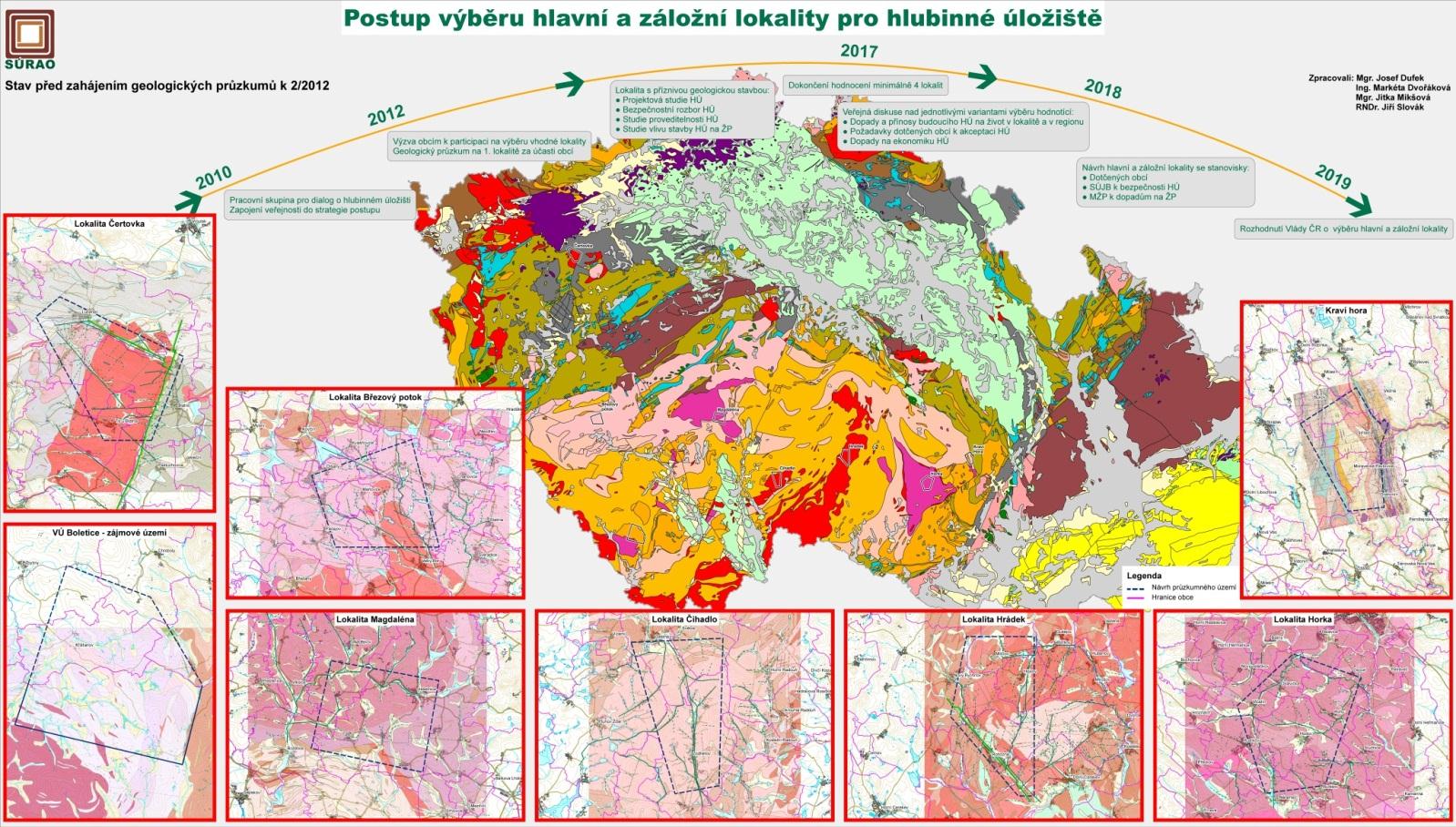 Kde bude lokalita HÚ v ČR?