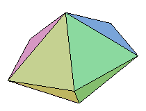 Koordinační geometrie koordinační číslo 7: pentagonální bipyramida [ReF 7 ], [V(CN) 7 ] 4, [Mo(CN) 7 ] 5, [NbOF 6 ] 3, [UO 2 F 5 ] 3, capped oktaedr [Mo(CO) 3 (PEt