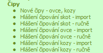 6. Objednávání čipů pro ovce a kozy Objednat čipy pro ovce a kozy musím v případě, že jsou zvířata určená pro obchodování v rámci Evropské unie.