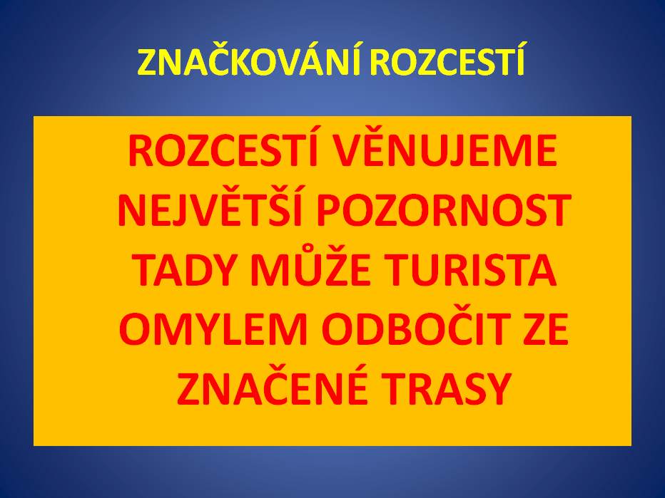 Rozcestí je místo, vněmž se značkované i neznačkované cesty protínají nebo spojují či rozcházejí.