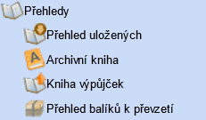 Následně vybereme referenta, který předává balíky a klikneme na načíst, po kontrole vybereme převzít (pokud jsou chyby v balíku nepřebíráme, referent v USU následně provede kontrolu a pokusí se znovu