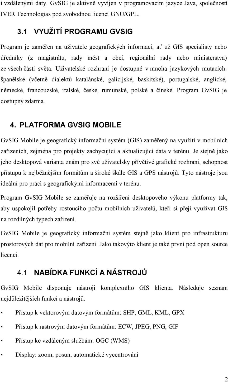 částí světa.