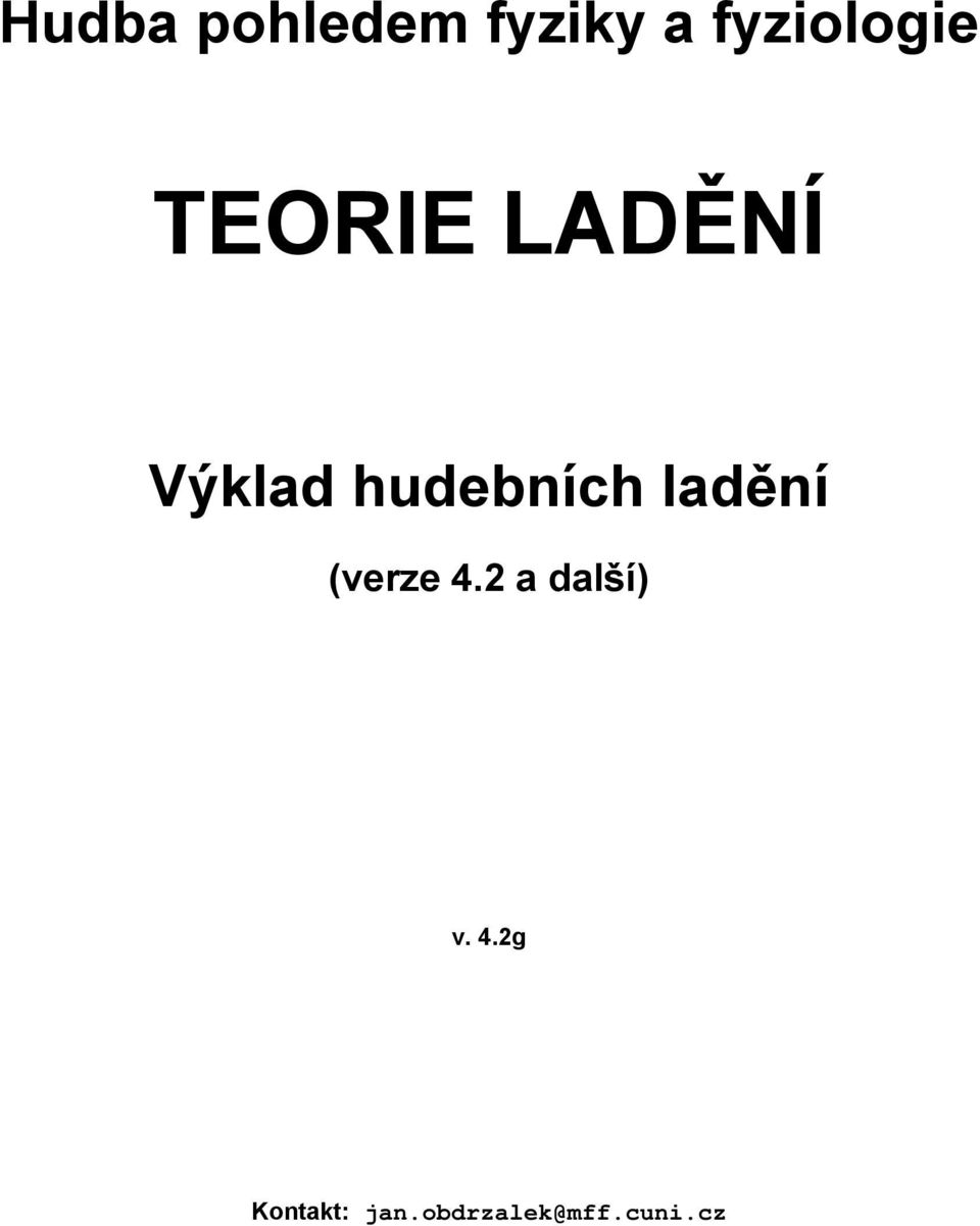 hudebních ladění (verze 4.