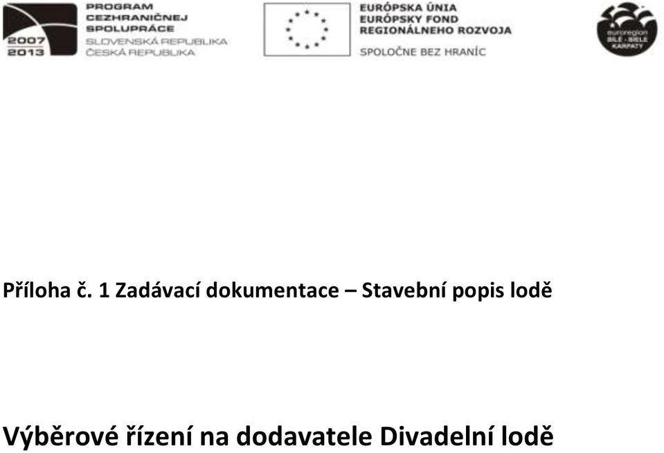 Stavební popis lodě