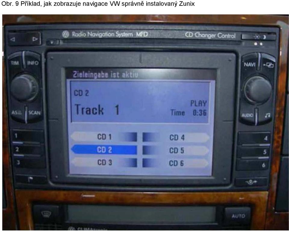 navigace VW