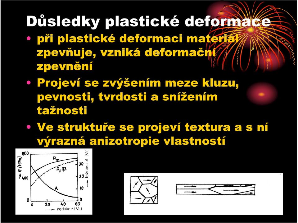 zvýšením meze kluzu, pevnosti, tvrdosti a snížením tažnosti