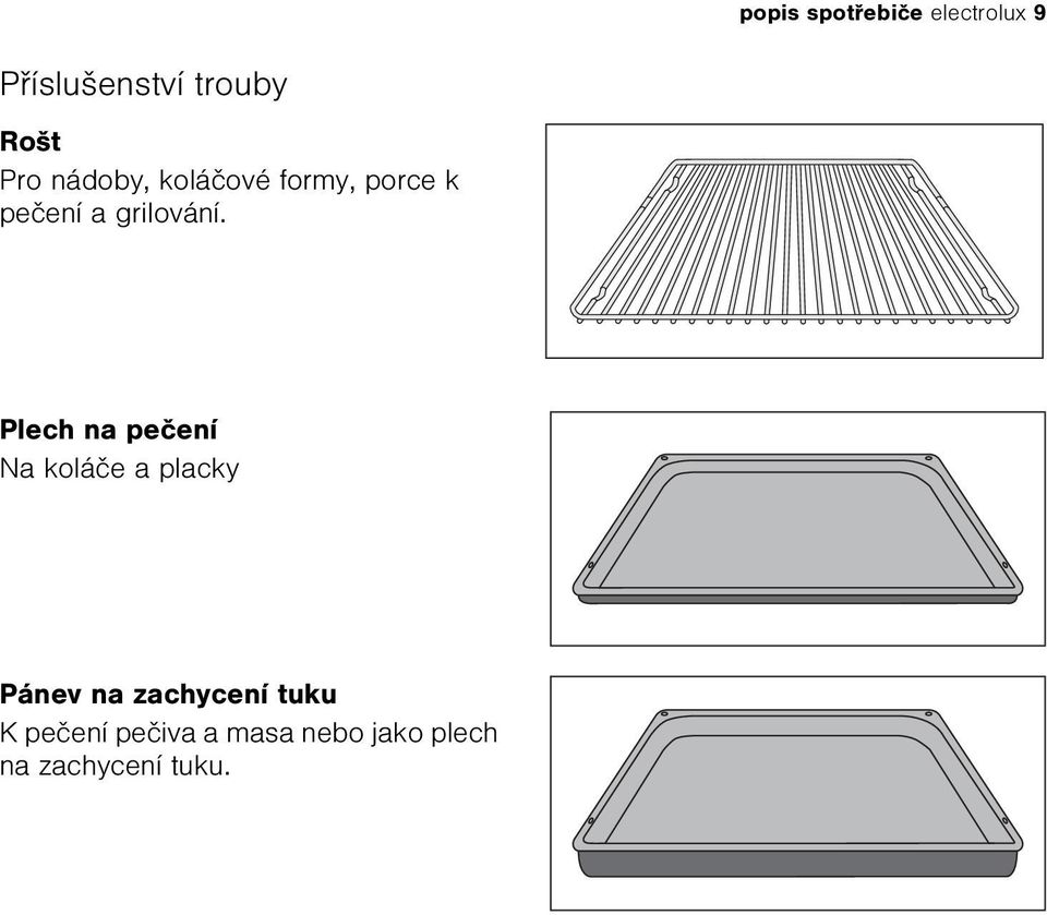 Plech na peèení Na koláèe a placky Pánev na zachycení