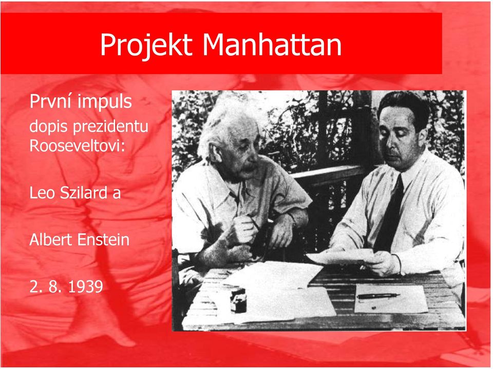 Rooseveltovi: Leo Szilard