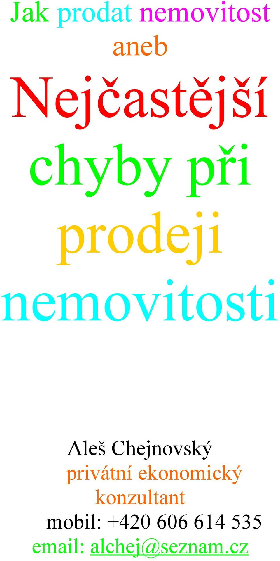 Chejnovský privátní ekonomický