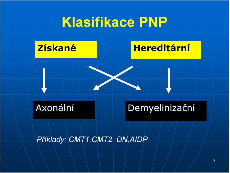 lní Demyelinizační