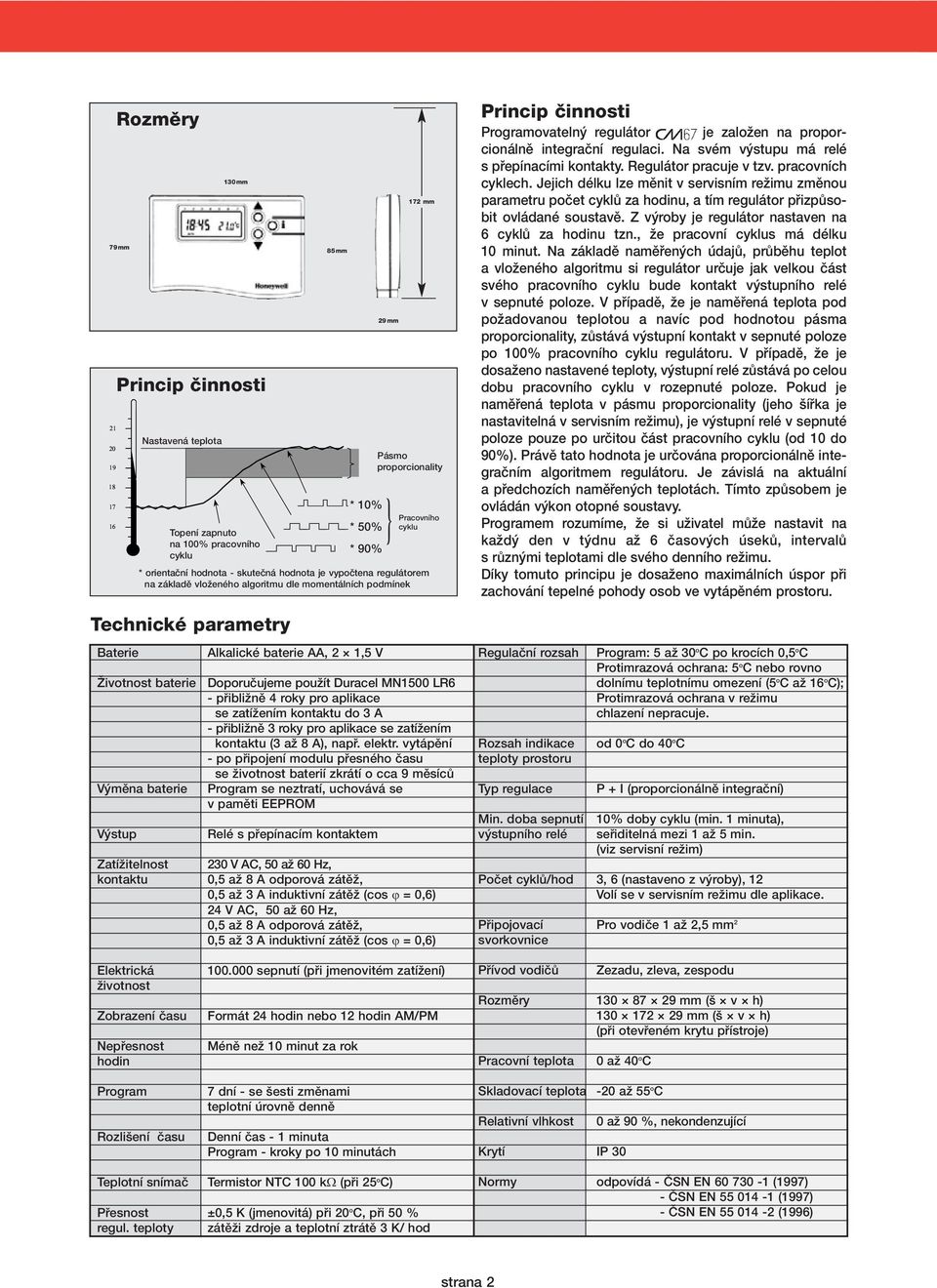 aplikace se zatìûenìm kontaktu (3 aû 8 A), nap. elektr.