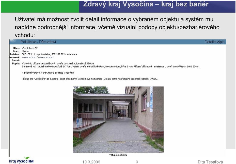 nabídne podrobnější informace, včetně