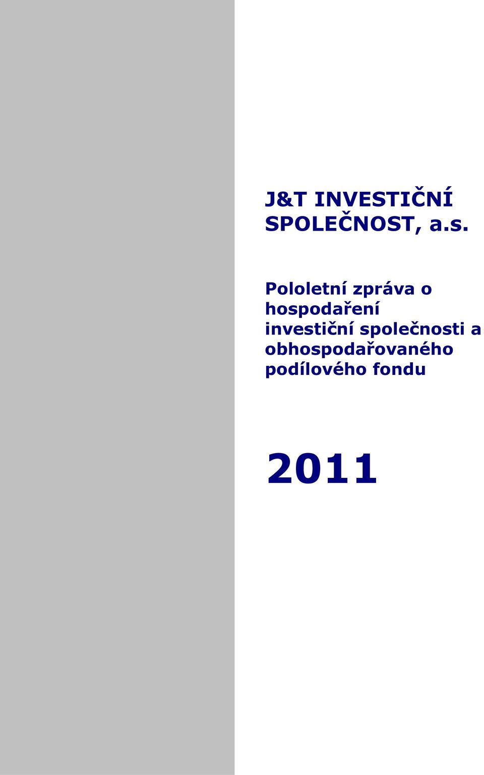 investiční společnosti a