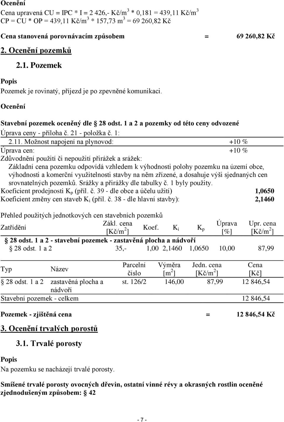 21 - položka č. 1: 2.11.