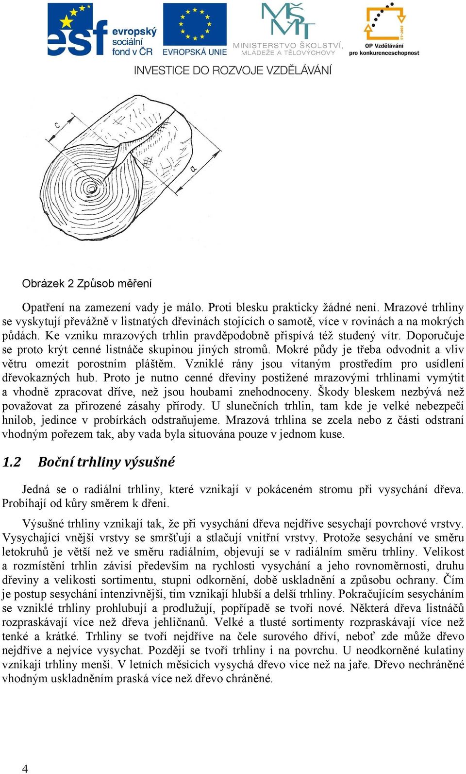 Doporučuje se proto krýt cenné listnáče skupinou jiných stromů. Mokré půdy je třeba odvodnit a vliv větru omezit porostním pláštěm. Vzniklé rány jsou vítaným prostředím pro usídlení dřevokazných hub.