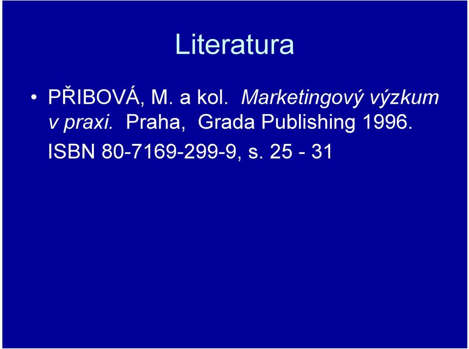 Praha, Grada Publishing 1996.