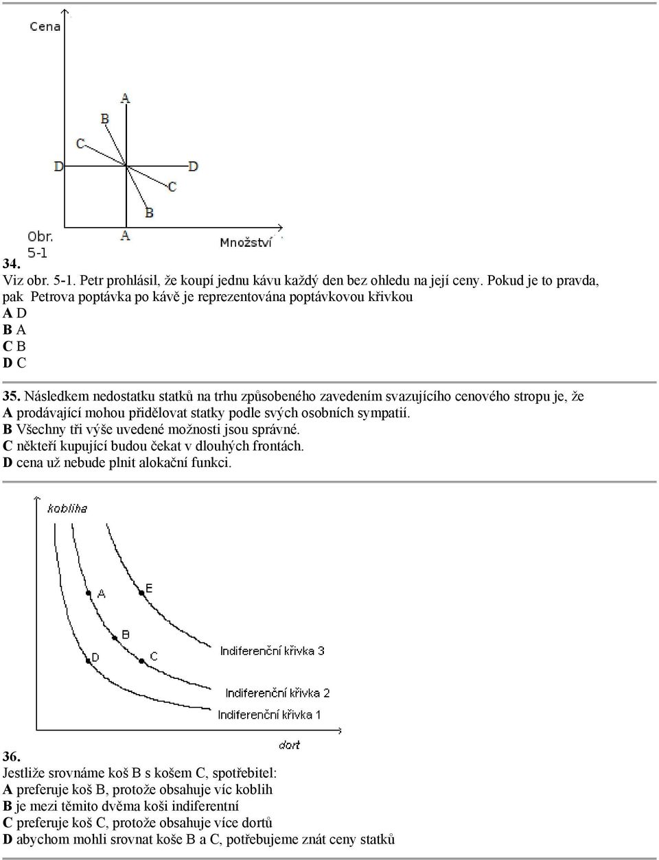 Následkem nedostatku statků na trhu způsobeného zavedením svazujícího cenového stropu je, že A prodávající mohou přidělovat statky podle svých osobních sympatií.