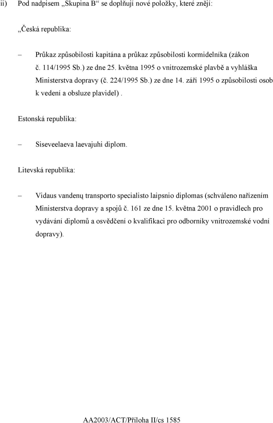 Estonská republika: Siseveelaeva laevajuhi diplom.