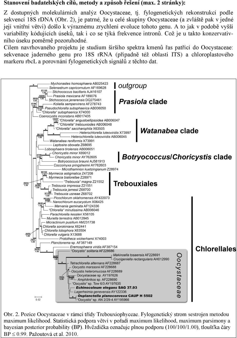 A to jak v podobě vyšší variability kódujících úseků, tak i co se týká frekvence intronů. Což je u takto konzervativního úseku poměrně pozoruhodné.