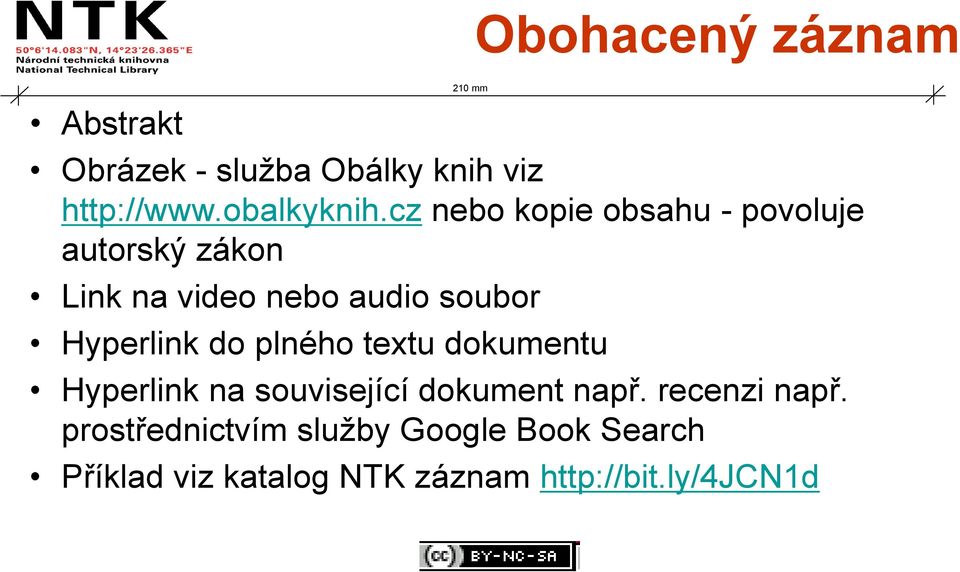 Hyperlink do plného textu dokumentu Hyperlink na související dokument např.