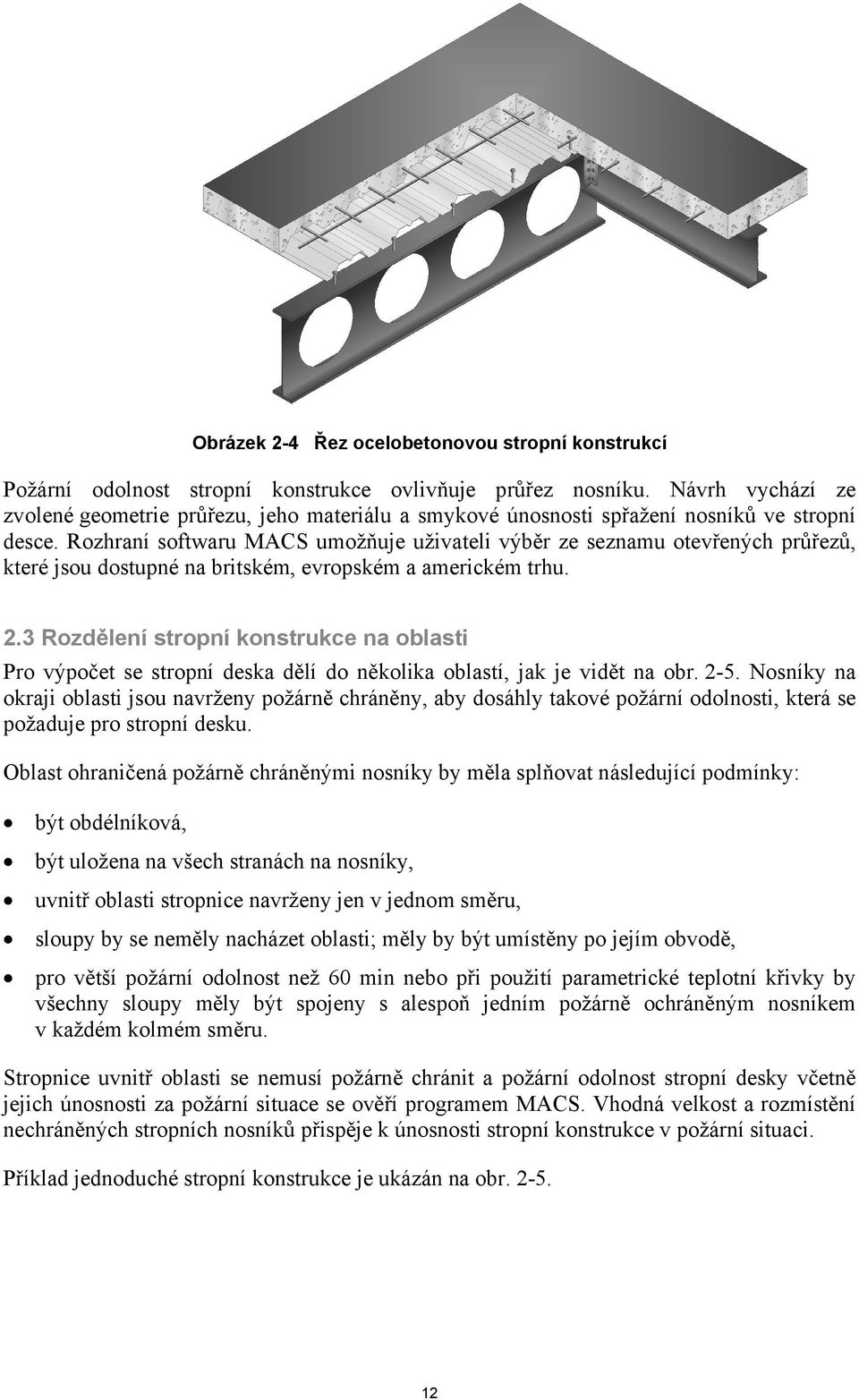 . Rozděleí tropí otruce a oblati Pro výpočet e tropí dea dělí do ěolia oblatí ja je vidět a obr. -5.