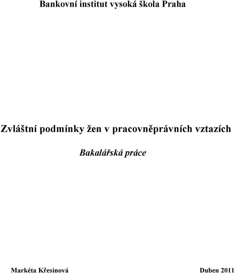 pracovněprávních vztazích