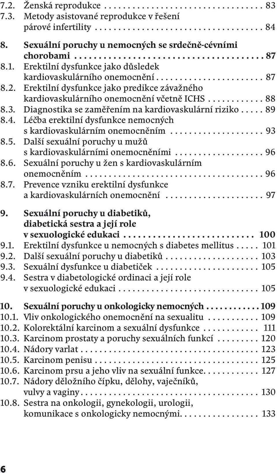 96kardiovaskulárního onemocnění...87 askulárních 8.2. onemocnění Erektilní dysfunkce 97 jako predikce závažného kardiovaskulárního onemocnění včetně ICHS...88 stra a její role 8.3.