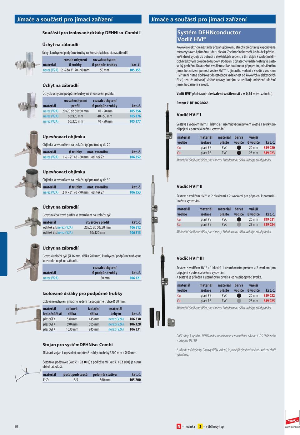 nerez (V2A) 2 ¼ do 3 70-90 mm 50 mm 105 355 Úchyt na zábradlí Úchyt k uchycení podpůrné trubky na čtvercovém profilu. rozsah uchycení rozsah uchycení profil Ø podpůr.