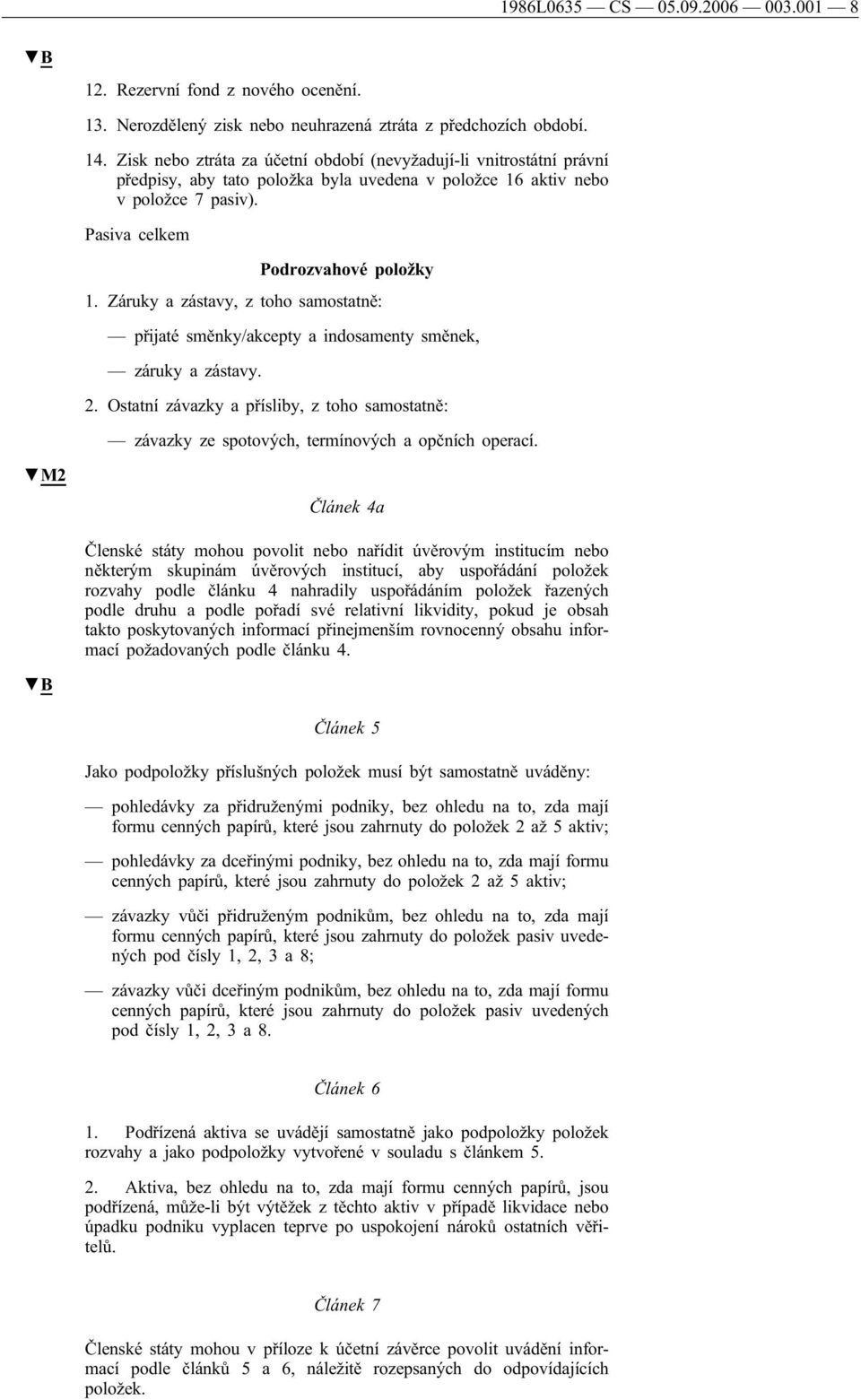 Záruky a zástavy, z toho samostatně: přijaté směnky/akcepty a indosamenty směnek, záruky a zástavy. 2.