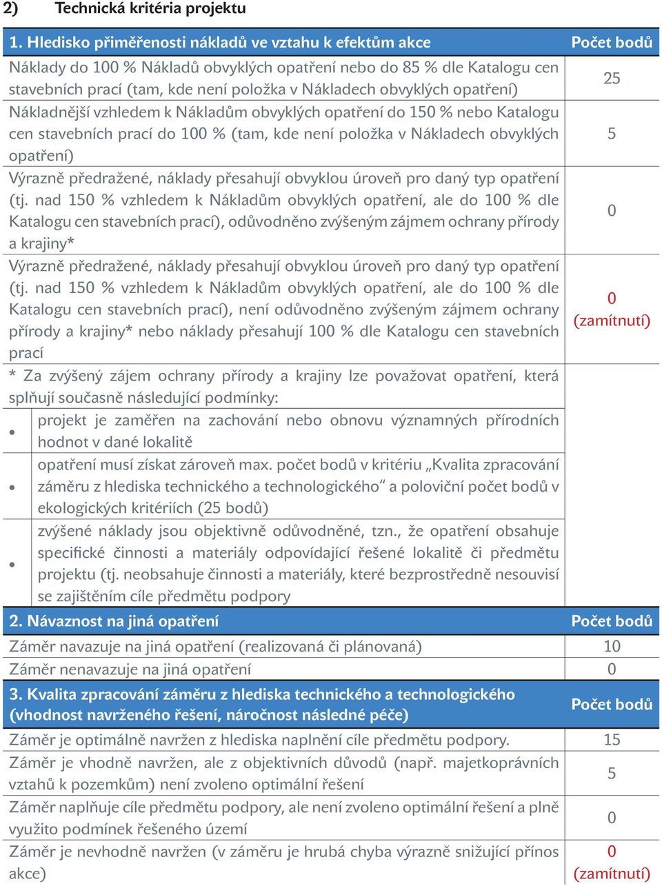 obvyklých opatření) Nákladnější vzhledem k Nákladům obvyklých opatření do 1 % nebo Katalogu cen stavebních prací do 1 % (tam, kde není položka v Nákladech obvyklých opatření) (tj.