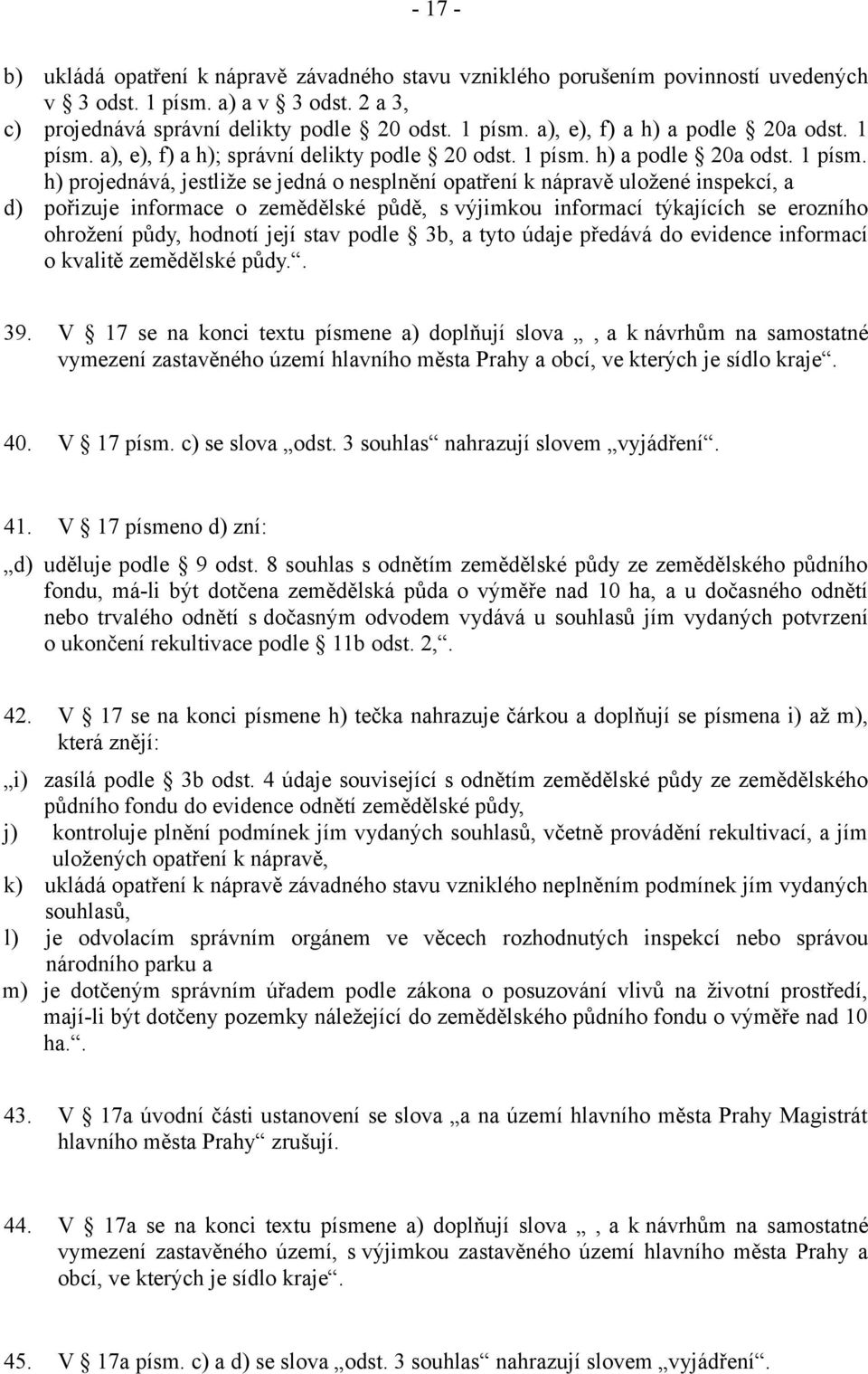 h) a podle 20a odst. 1 písm.