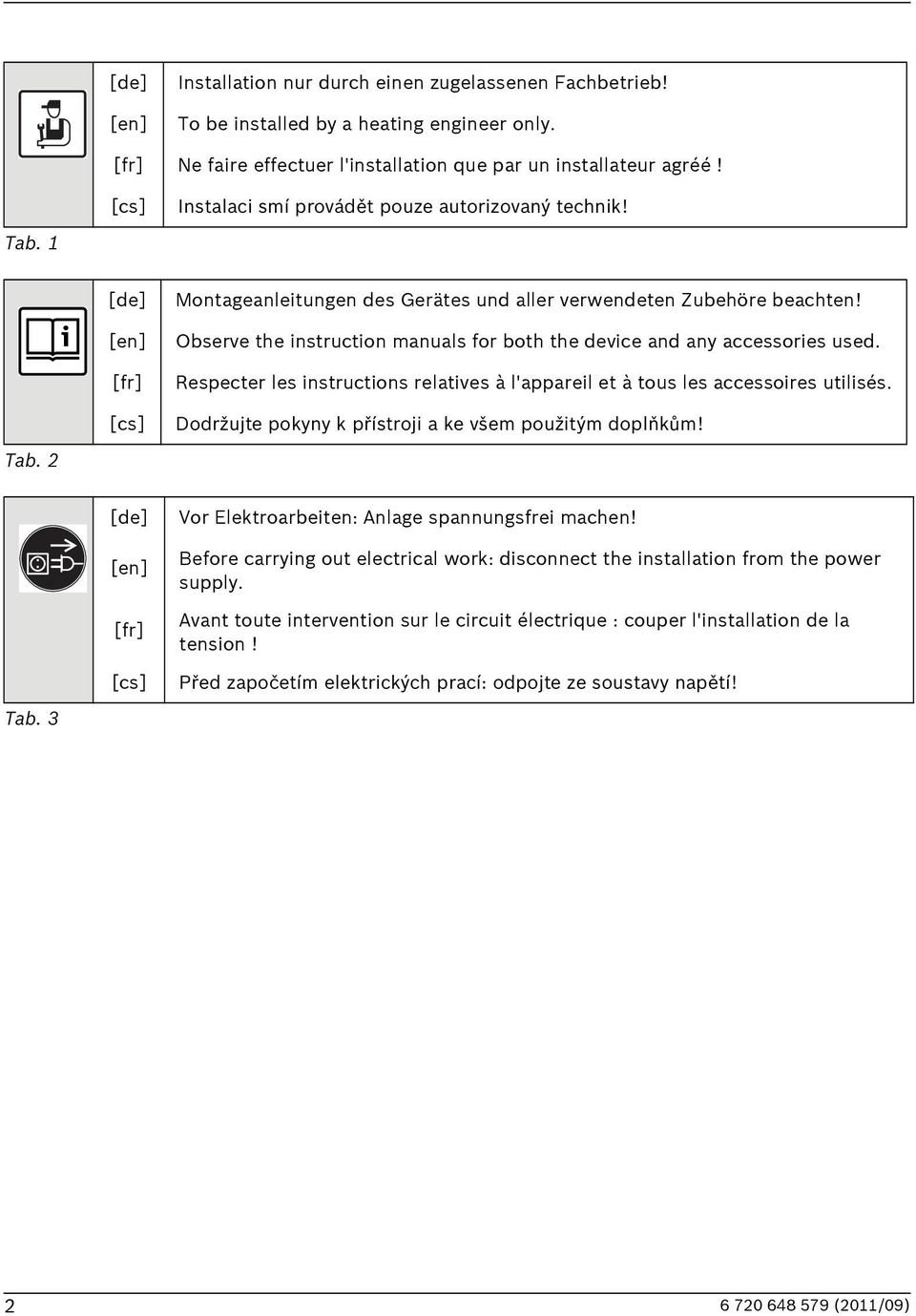 Observe the instruction manuals for both the device and any accessories used. Respecter les instructions relatives à l'appareil et à tous les accessoires utilisés.