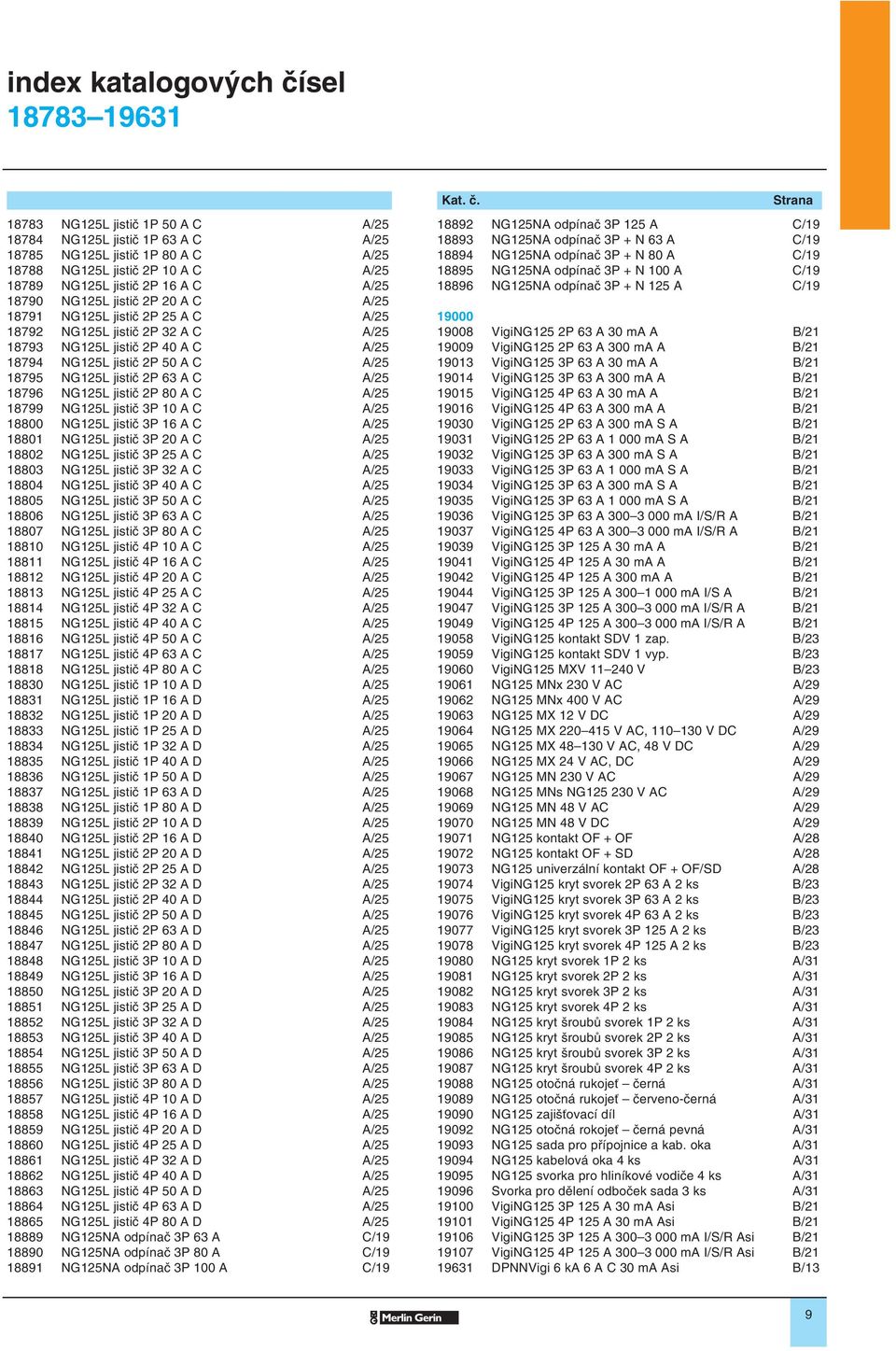 18799 G15 jistič 3P 10 A C A/5 18800 G15 jistič 3P 16 A C A/5 18801 G15 jistič 3P 0 A C A/5 1880 G15 jistič 3P 5 A C A/5 18803 G15 jistič 3P 3 A C A/5 18804 G15 jistič 3P 40 A C A/5 18805 G15 jistič