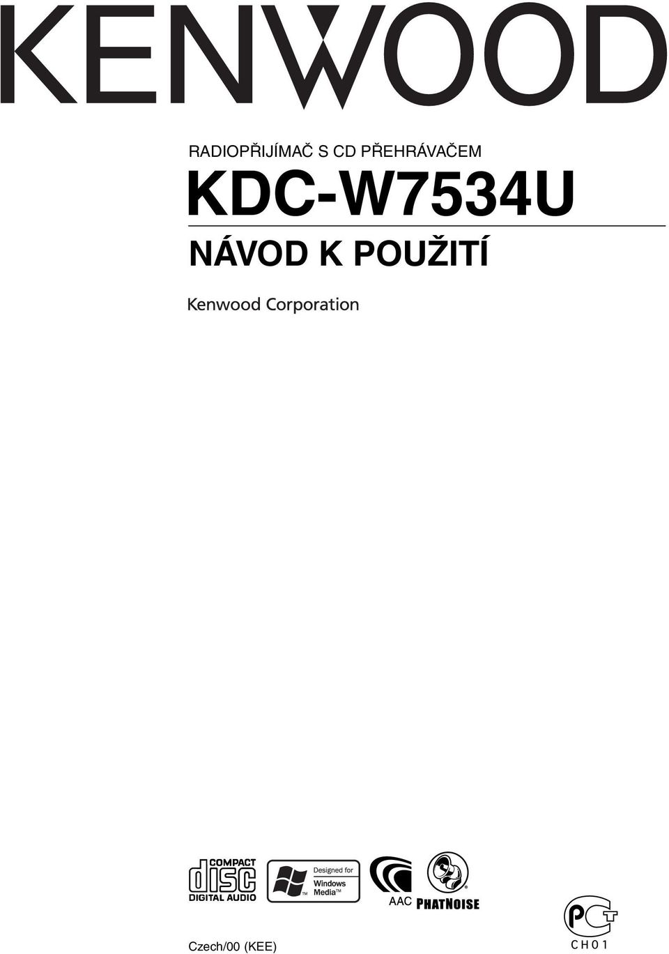 KDC-W7534U NÁVOD