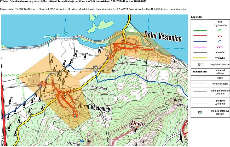 K.ú.: Dolní Věstonice, Horní Věstonice.