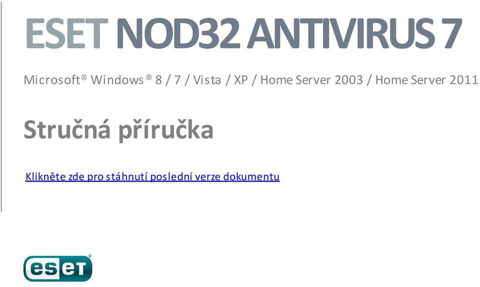 Home Server 2011 Stručná příručka